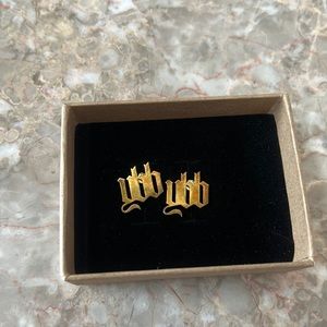 Man’s Earrings gold plated over Sterling silver 925